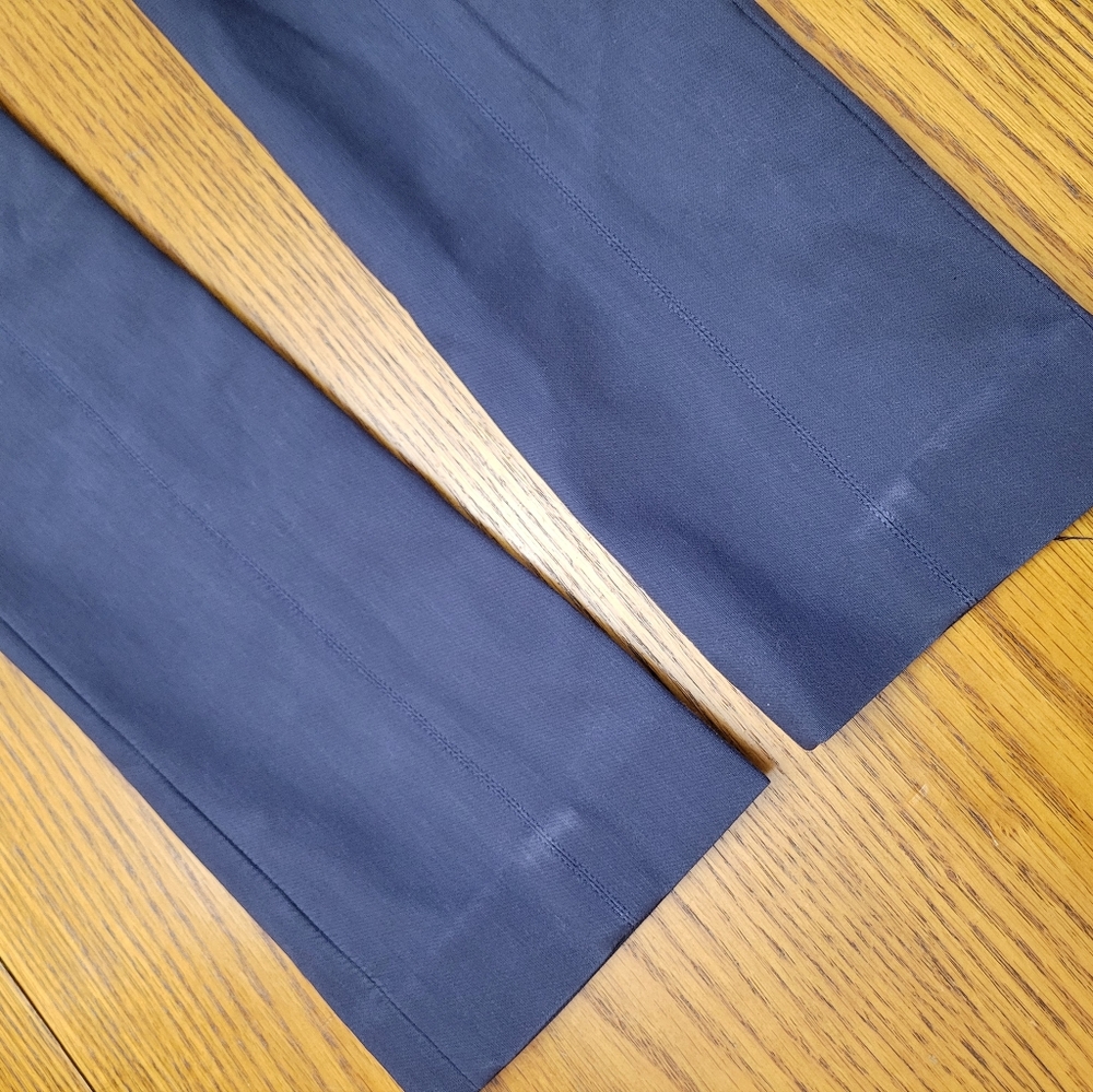 M.M. LaFleur Foster Cigarette Dress Pant in Monsoon (Blue-Gray) Size 0P Trouser - Picture 13 of 13